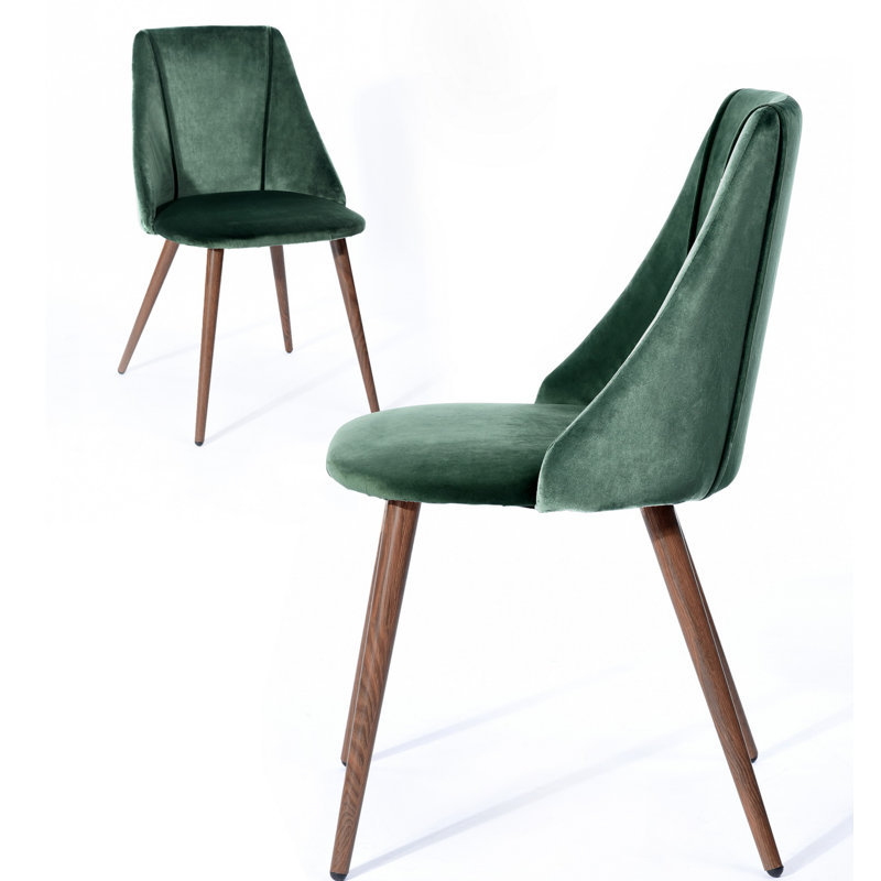 Hykkon Tyrell Velvet Side Chair & Reviews Wayfair.co.uk